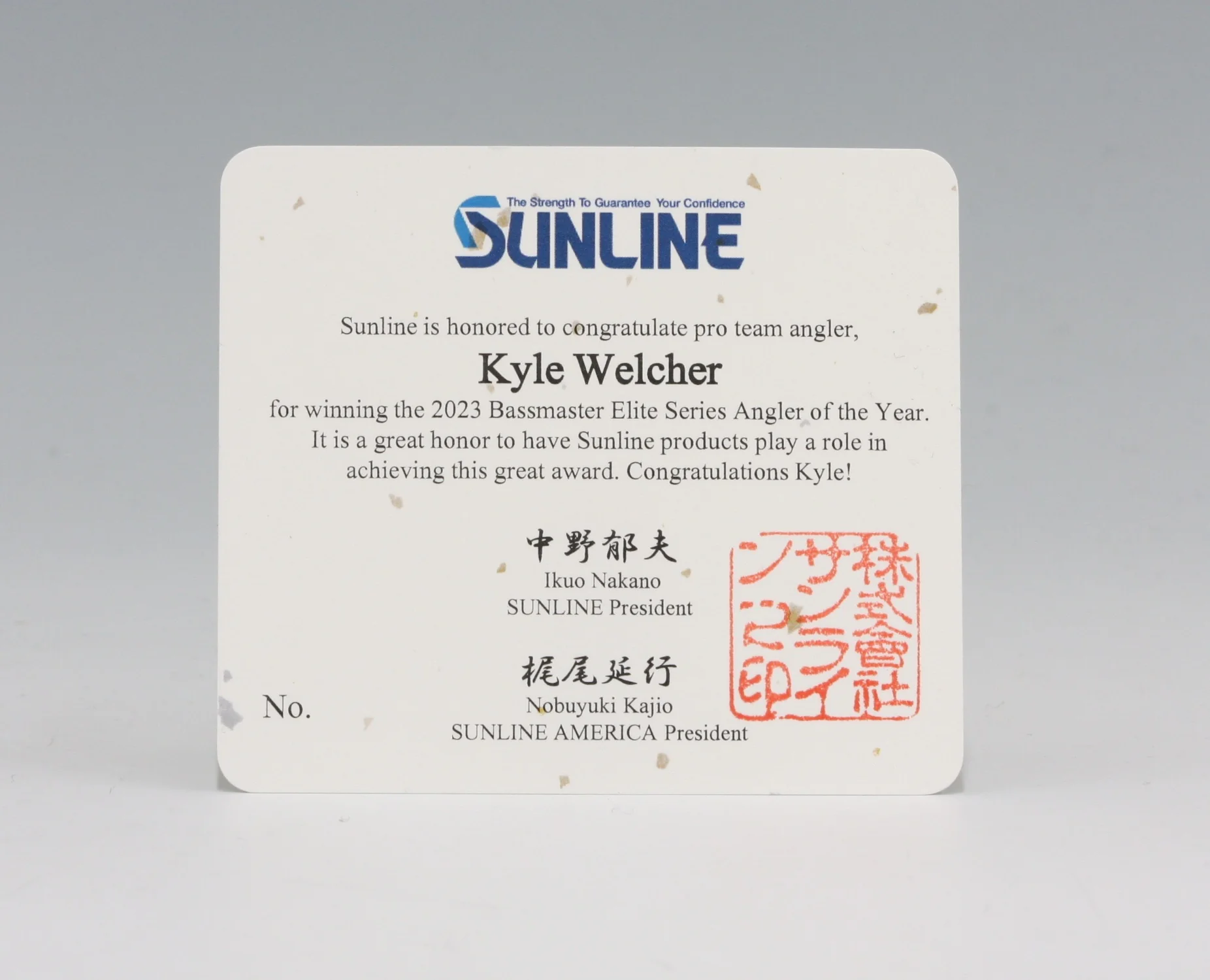 Kyle Welcher Signature AOY - Image 7