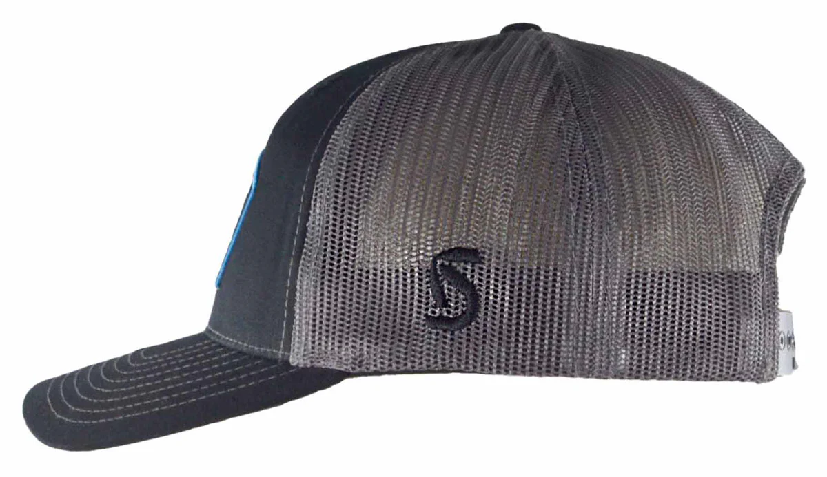 Sunline Badge Hat Black/Gray Mesh - Image 3
